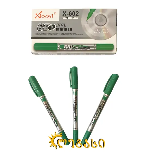 სიდი მარკლერი ორმხრივი 34081-შავი 34082-ლურჯი 34084-მწვანე 34083-წითელი