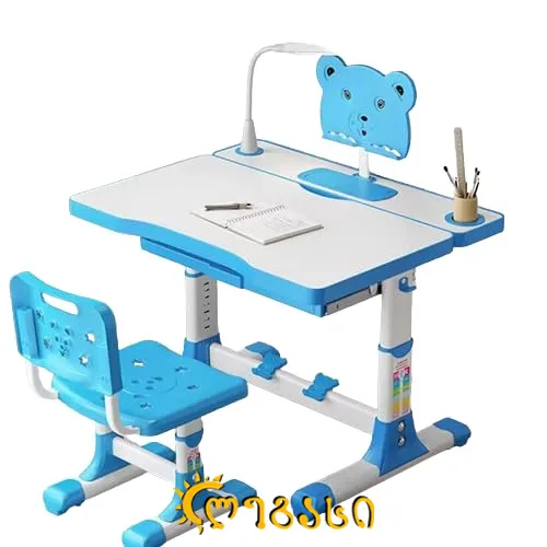 საბავშვო მაგიდა სკამით