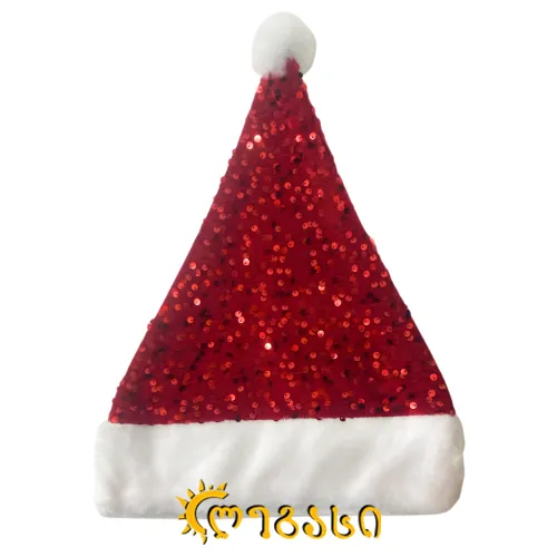 თოვლის ბაბუს ქუდი 38სმ.