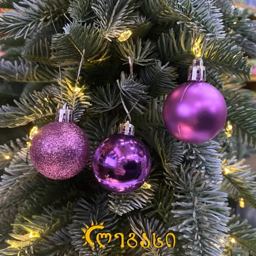 ნაძვის ხის სათამაშო 12ც.