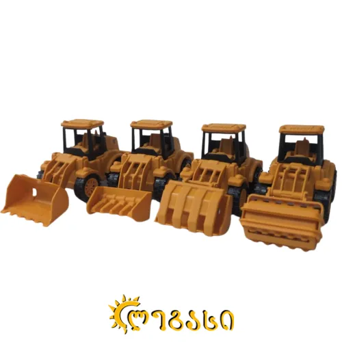 სათამაშო მანქანა ტრაქტორი 4ც