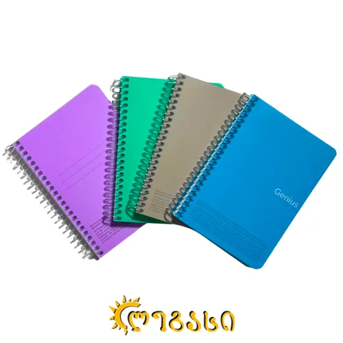 ბლოკნოტი უჯრებიანი A6 (80 ფურცლიანი) 