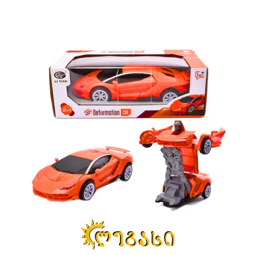 სათამაშო ტრანსფორმერი DEFORMATION CAR