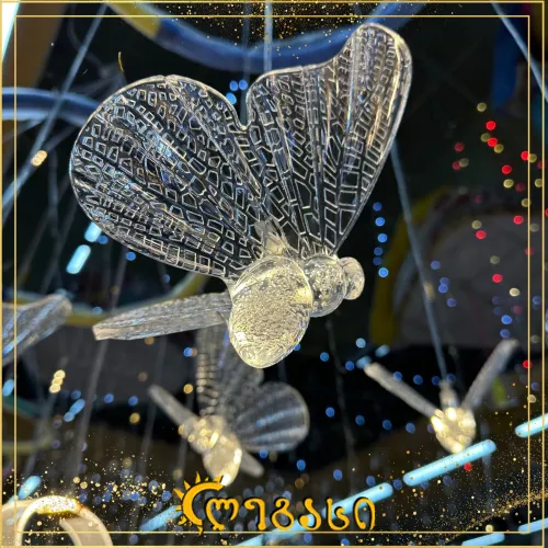 ნაძვის ხის განათება  ჩამოსაკიდი