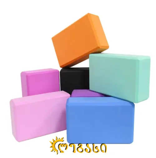 იოგას და პილატესის სავარჯიშო კუბიკები SC-84021(180g)