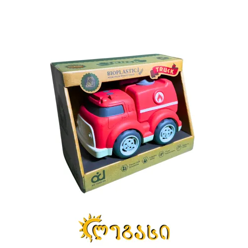 სათამაშო სახანძრო მანქანა BIOPLASTIC 