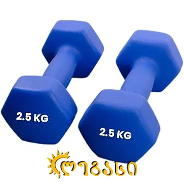 ჰანტელი 2.5 კგ ცალი