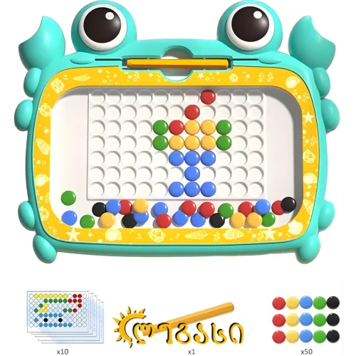 განმავითარებელი საბავშვო თამაში მაგნიტით