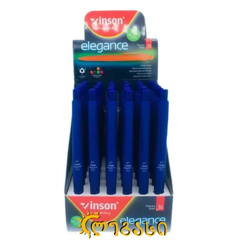 საწერი კალამი ვინსონი წითელი-36338ლურჯი