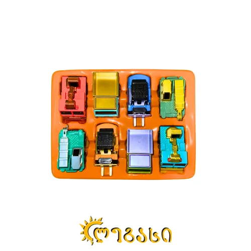 საკოლექციო მანქანები PULL BACK CAR MINI SITY TRUCK