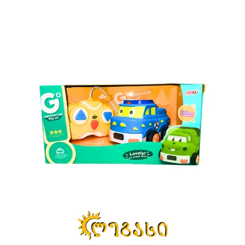დისტანციურად მართვადი  სათამაშო მანქანა CARTOON CAR 