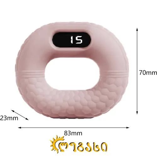 ხელის სავარჯიშო გრიპერი რგოლი HJ-70009