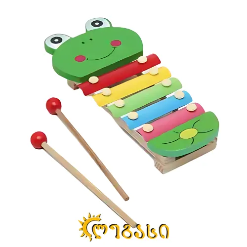 მუსიკალური ინსტრუმენტი - ქსილოფონი (5 ტონალობით)