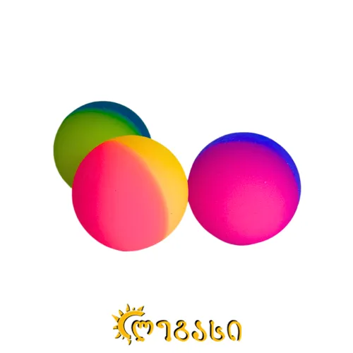 კაუჩუკის ბურთები 10-ც