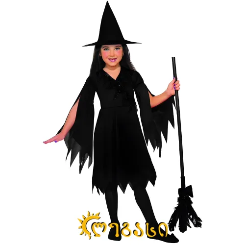 სადღესასწაულო ტანისამოსი (ჯადოქარი) კოსტიუმი/ქოსფლეი