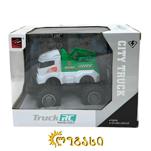 სათამაშო მანქანა პულტით