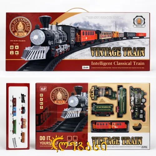 სათამაშო მატარებელი vintage train