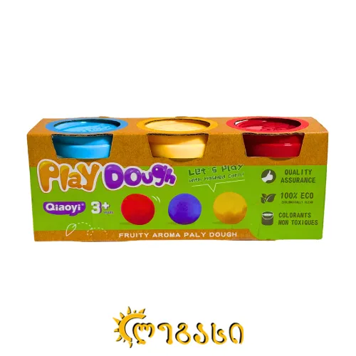 პლასტელინი play Dough (3 ფერი) 
