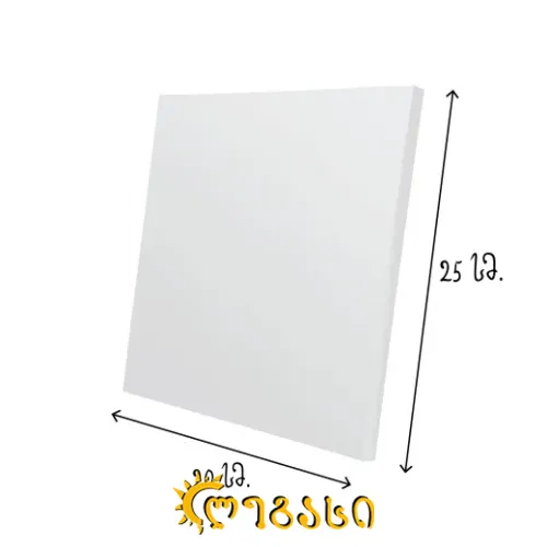 სამხატვრო ტილო 20X20