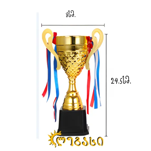 სპორტის თასი 24.5 სმ.