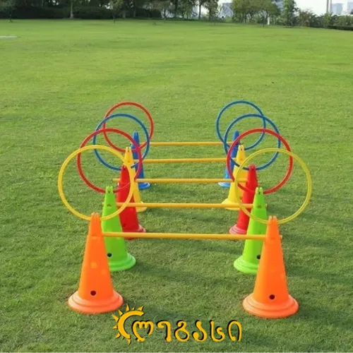 მოედნის კონუსები ხვრელებით HJ-K144-50CM