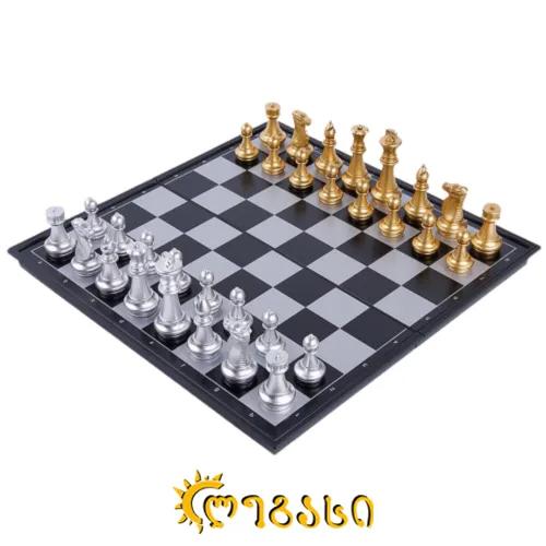 სათამაშო ჭადრაკი პლასმასის მაგნიტით 18.5*36სმ