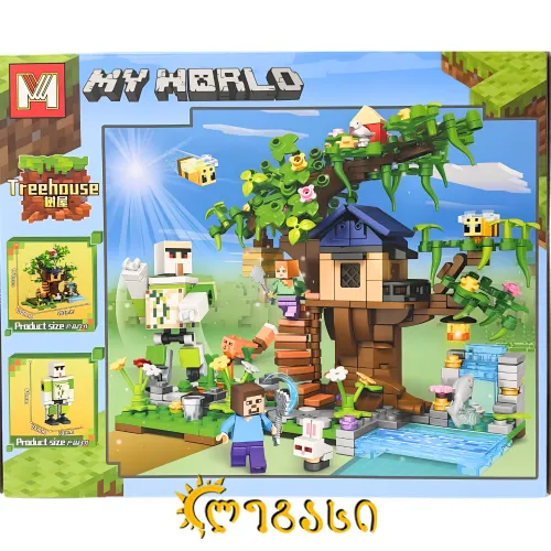 ასაწყობი სათამაშო ლეგო მაინქრაფთი minecraft 