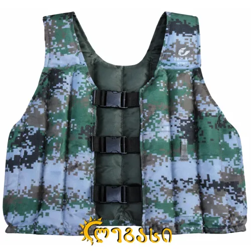 სავარჯიშო წონიანი ჟილეტი HJ-G028-20KG 