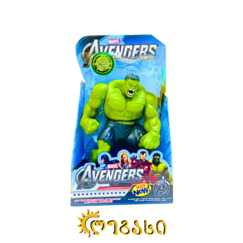 საკოლექციო ფიგურა - ჰალკი SUPER HERO SERIES DOLL (HULK) 30 სმ